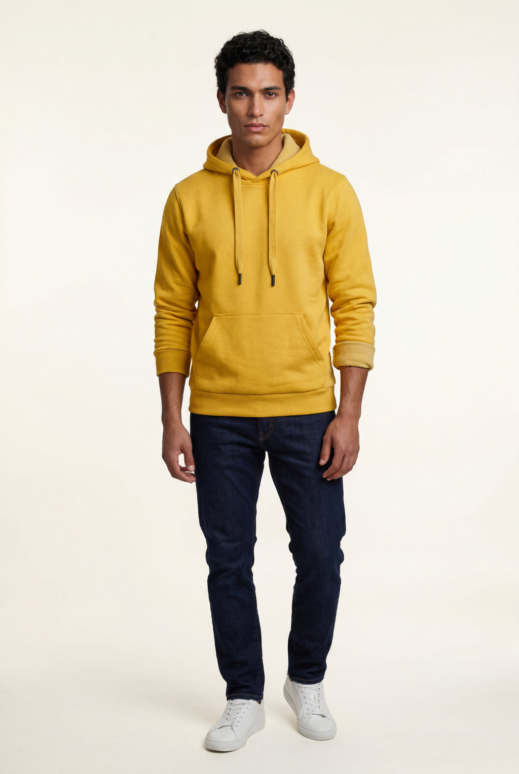 Liam | Lined Regular Fit Pullover Pocket Hoodie